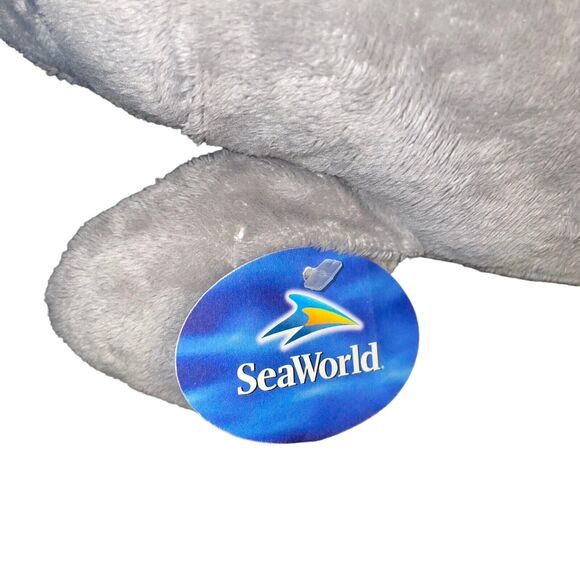 SeaWorld Plush Manatee Mom & Baby Calf Petting Zoo Nursery Souvenir Shower 17" - Picture 8 of 12